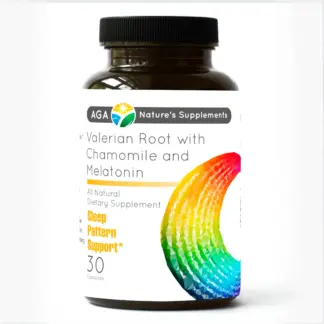 Good Night — Valerian Root, Chamomile & Melatonin — 30 Capsules — Front